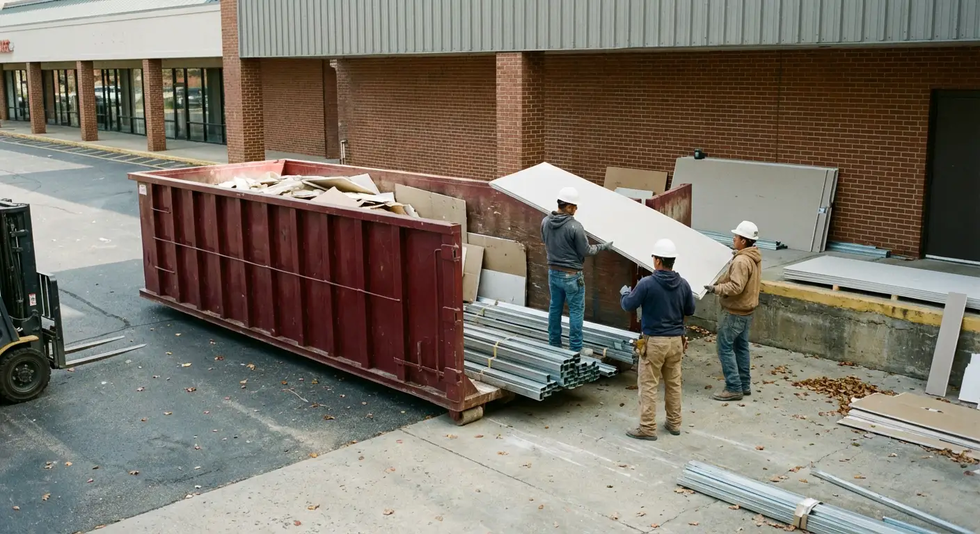 Commercial Strip-Mall Demolition in Odessa, TX