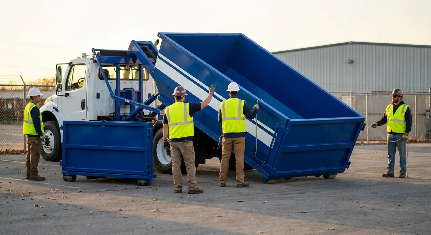 Roll-off dumpster service in Odessa, TX