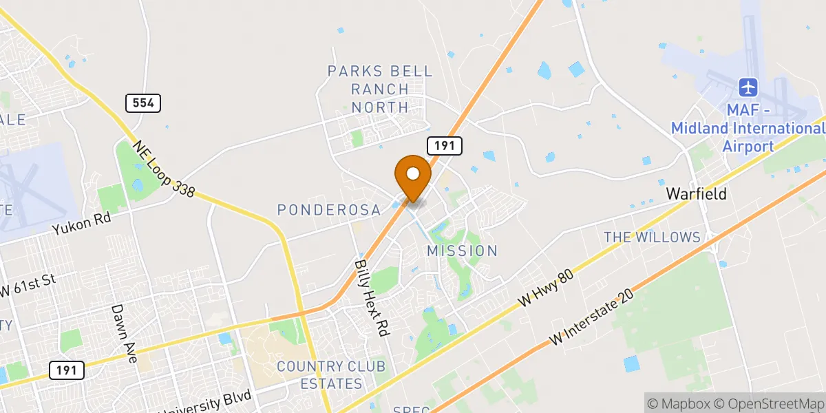  neighborhood map in Odessa, TX